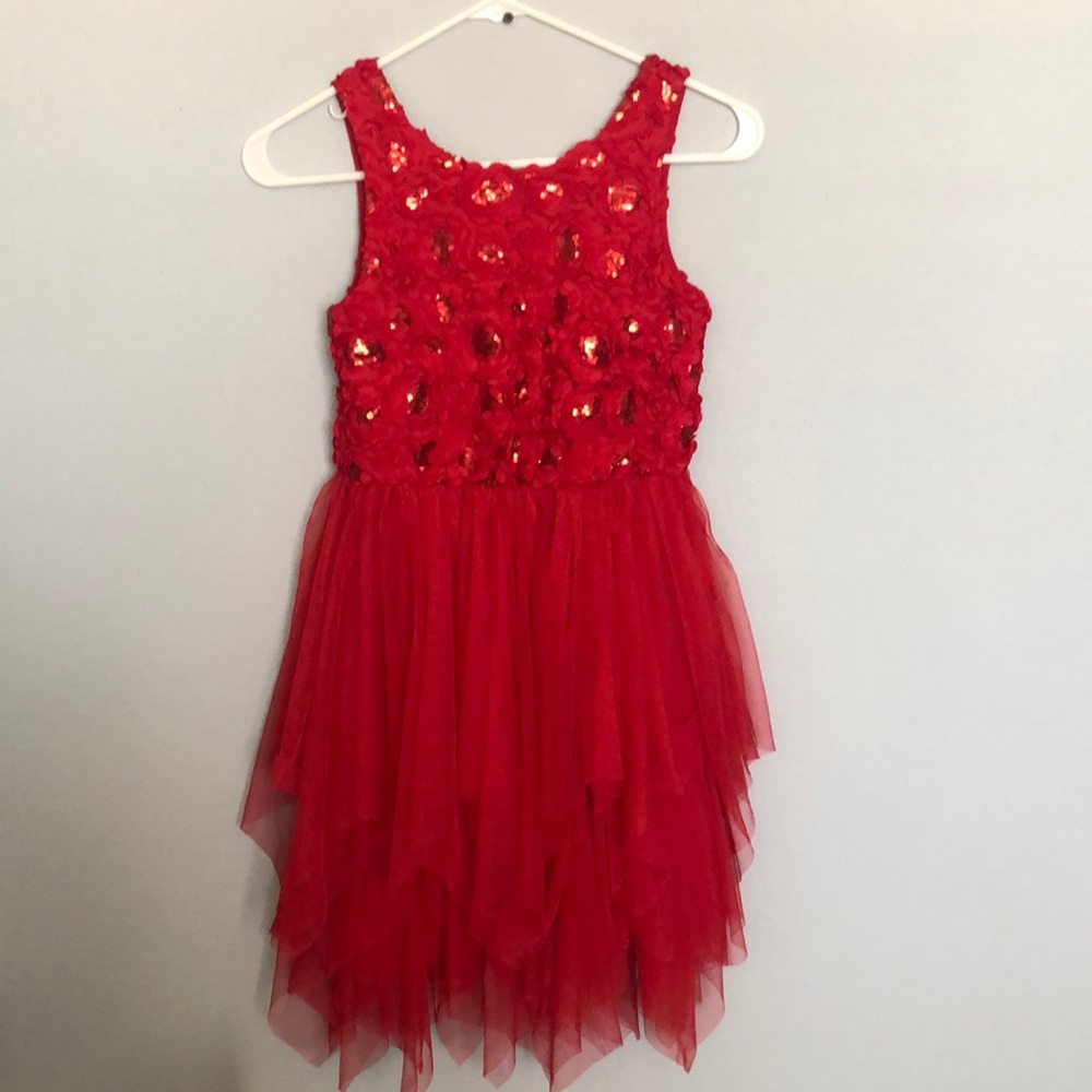 Red Justice Size 10 Valentine dress